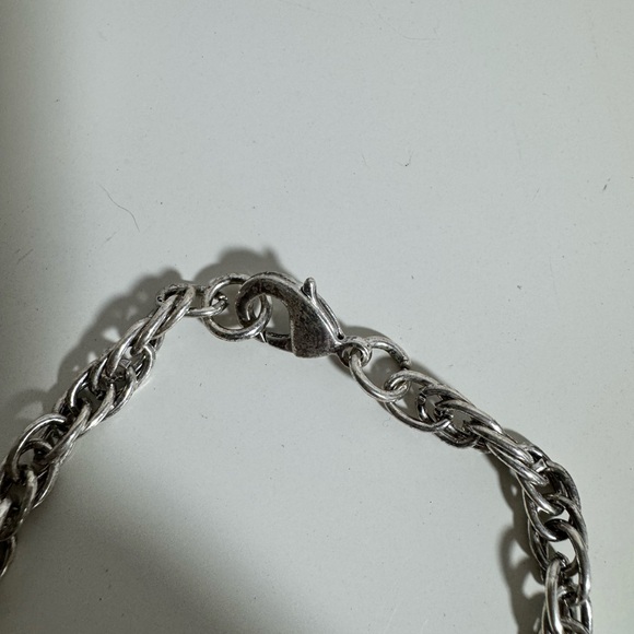 Silver Rope Chain‎ Necklace - Picture 3 of 3